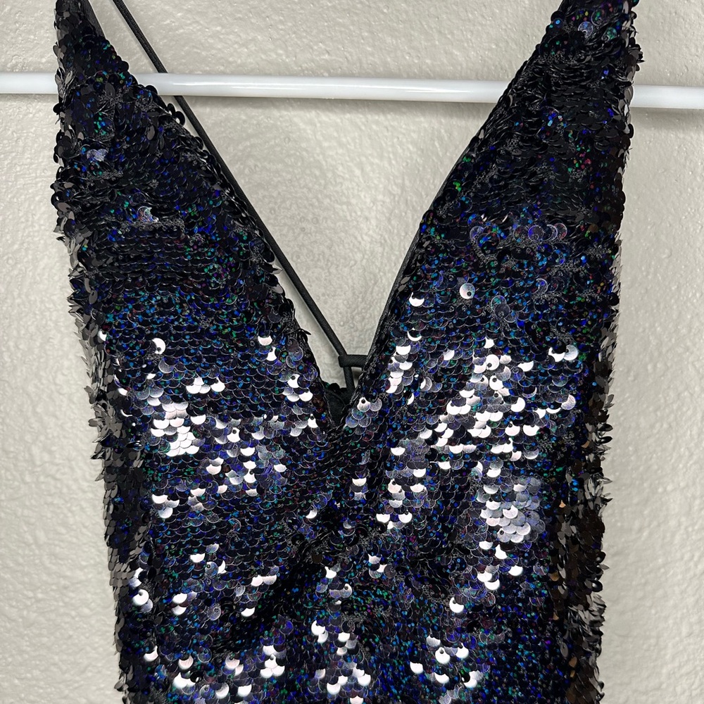 Black sequin Dress